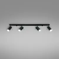 Stropná Lampa Oregon 4L BLACK A-332