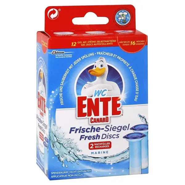 Wc Ente náplň do fresh disku na toalety Marine 2 ks