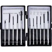 Skrutkovače hodinárske, súprava 11 ks, Drel