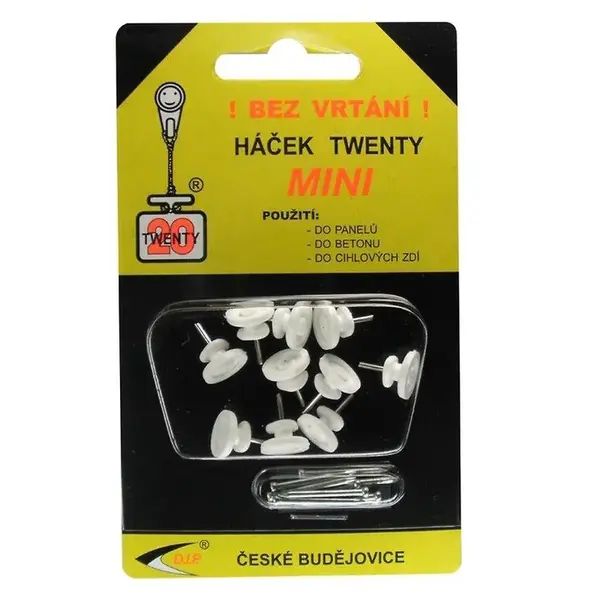 Twenty Háčik Mini 10 ks v blistri