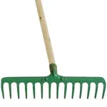 Kovové hrable 14 zubov