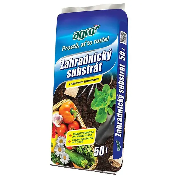 AGRO Záhradnícky substrát 50L