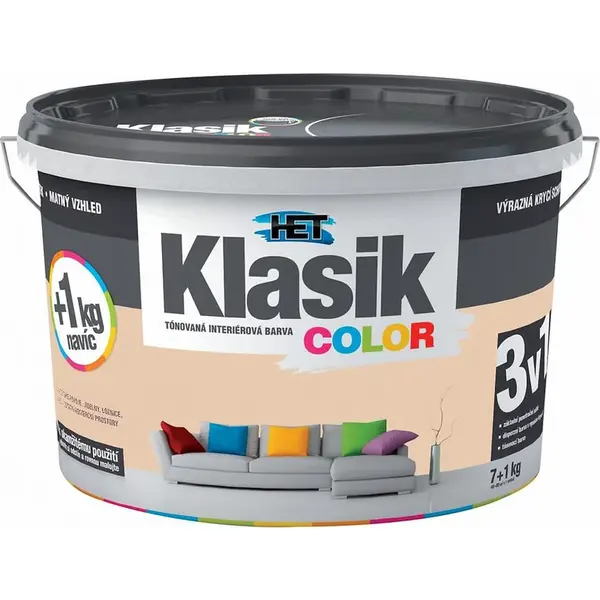 Het Klasik Color Béžový krém 7+1kg