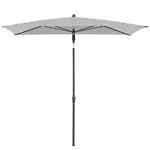 Plážový slnečník ACTIVE 200x120 cm šedy