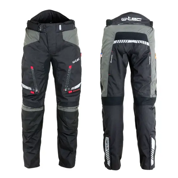 Moto kalhoty W-TEC Excellent Thunderstorm Gray L