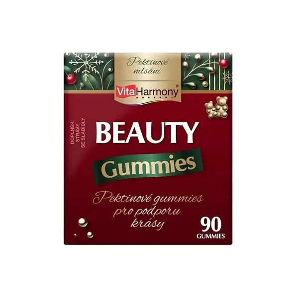 VITAHARMONY Beauty gummies vánoční balení 90 gummies