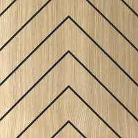 Frézovaný panel Quadro Abeto dub 40x40 cm MDF