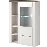 Vysoká komoda Larona 1D sonoma lanýž 44