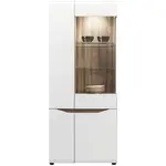 Vitrína Lionel Li07 dub sonoma/bílá