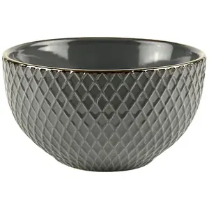 Miska malai 13.5cm šedá 639871