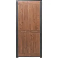 Skříň 2d Naomi Na-7 ořech/wenge