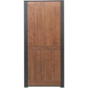 Skříň 2d Naomi Na-7 ořech/wenge