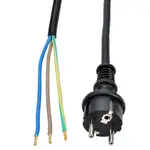 Flexo šňůra 3x1,5 mm2 gumová délka 2,5 m černá H07RN-F3