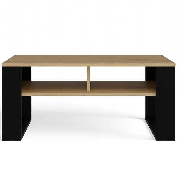 Konferenčný stolík Modern 2p Slim Artisan/Čierna