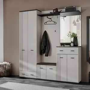 Predsieňový nábytok Hugo III Cc Hg3 Kašmír/Čierna