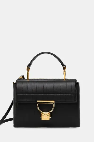 Kožená kabelka Coccinelle ARLETTIS PLISSE