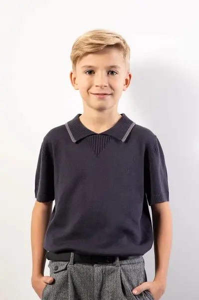 Dětské tričko s bavlnou Coccodrillo