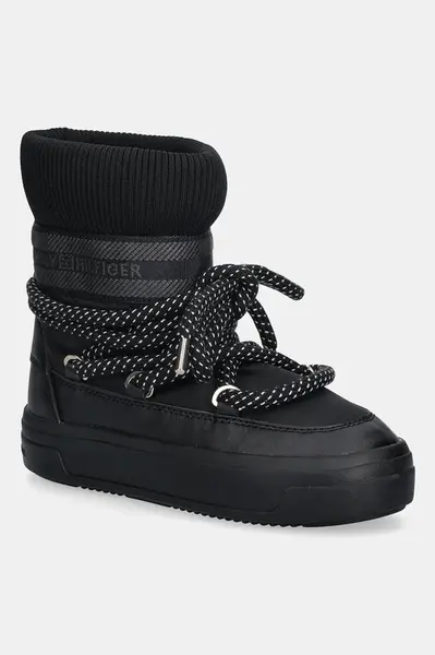 Sněhule Tommy Hilfiger SNOW BOOT WATER REPELLENT
