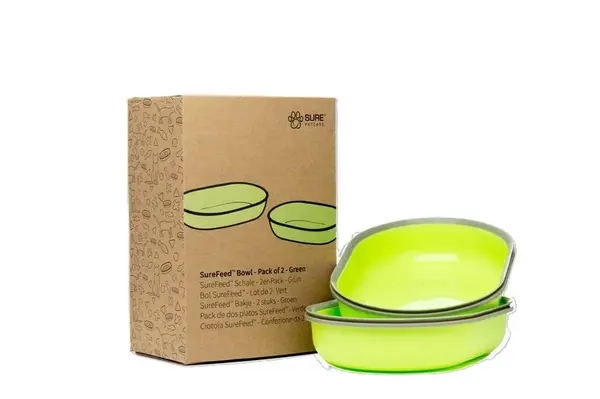 Miska Single pro SureFeed - 2ks v balení | Náhradní misky - zelená
