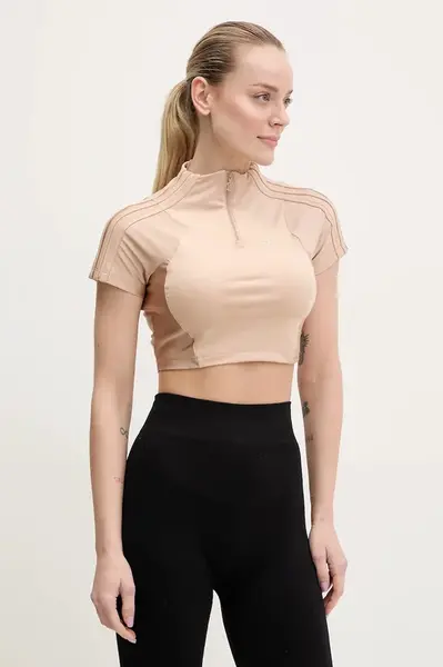 Tričko adidas Originals Zip Up Crop Top