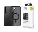 3mk ochranné pouzdro Smoke MagCase pro Samsung Galaxy S25 Ultra, černá