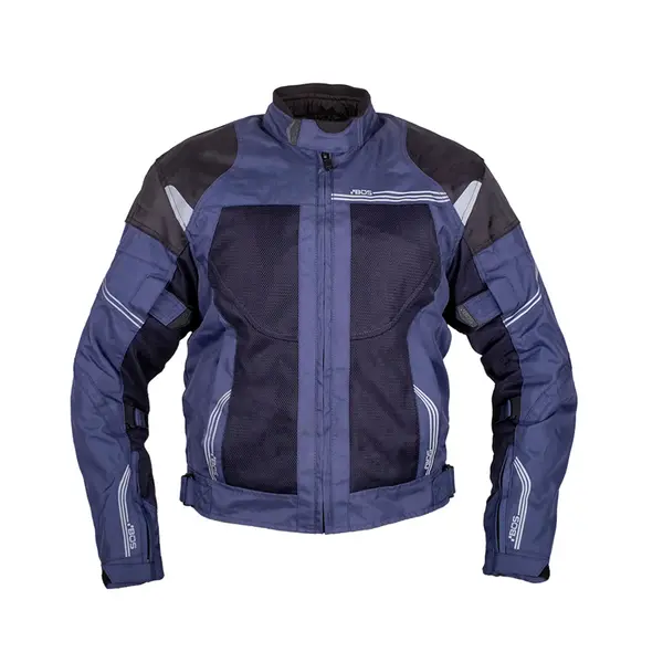 Letní pánská moto bunda BOS Hobart Blue 5XL