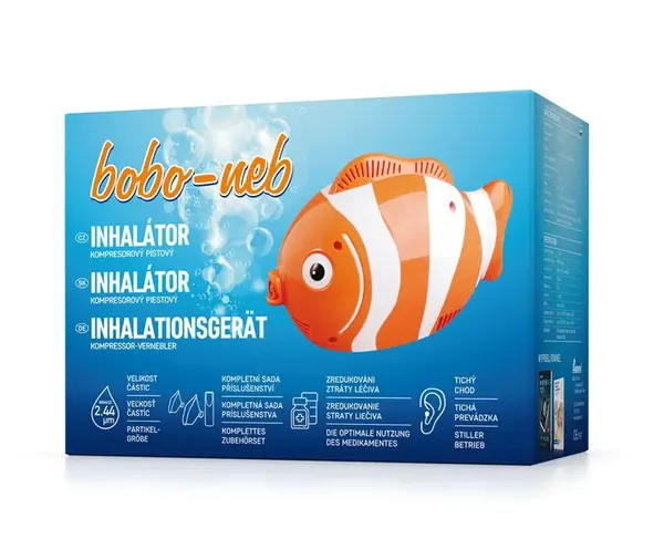Biotter Bobo Neb kompresorový inhalátor s příslušenstvím 1 sada