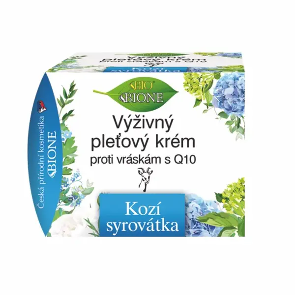 BIO BIONE Kozí syrovátka Výživný pleťový krém 51 ml