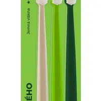 Herbadent Original Eco Tripplepack zubní kartáček jemný 3 ks