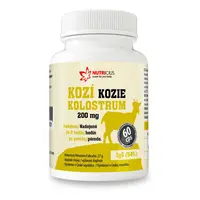 Nutricius Kozí kolostrum 200 mg IgG 54% 60 kapslí
