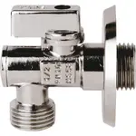 Práčkový rohový ventil s filtrom 1/2x3/4 + klapka Optima ET708L