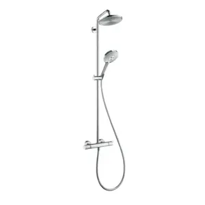 Hansgrohe Raindance S sprchový systém na stěnu s termostatickou batériou chróm 27115000
