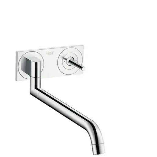 Hansgrohe Axor Uno drezová batéria bez podomietkového telesa vzhľad nerezu 38815800
