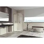 Hüppe Aura elegance sprchový kút štvorec 90x90 cm 401309.092.322