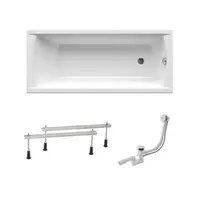 Obdĺžniková vaňa SAT Fusion 150x70 cm akrylát ľavá aj pravá SATVR150AN