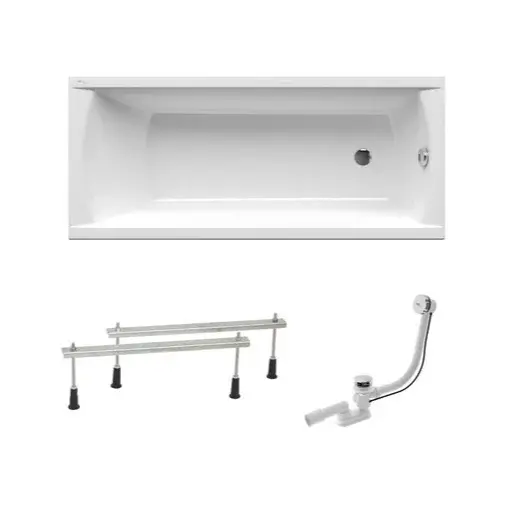 Obdĺžniková vaňa SAT Fusion 150x70 cm akrylát ľavá aj pravá SATVR150AN