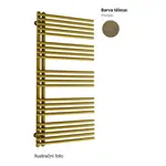 Isan Calypso radiátor kombinovaný 124,6x60cm mosadz DCAL12460600MO