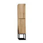 Kúpeľňová skrinka SAT B-Way 30x133x35 cm kúpeľňová skrinka mat BWAY35OAKF