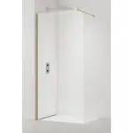 Sprchová zástena Walk-in 130 cm SAT mosaz SATBWI130PRMO