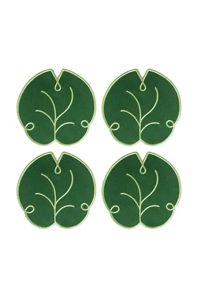 Sada podložiek pod poháre Octaevo Lily 14 x 14 cm 4-pak