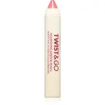 puroBIO Cosmetics Twist&Go vyživující rtěnka v tužce odstín Universal Pink 2.9 g