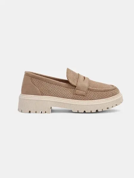 Resti Women's eco-suede moccasins Dunes