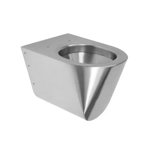 Wc závesné Sanela nerez mat zadný odpad 94120