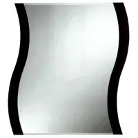 Amirro Storm Black zrkadlo s fazetou 65x50 cm čierna 711-737s ZST6550B