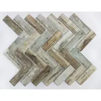 Sklenená mozaika Premium Mosaic brown 28x33 cm mat MOSV98PBR