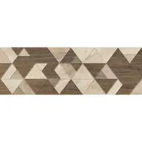 Dekor Fineza Adore ivory triangles 25x75 cm mat DADORE275TR