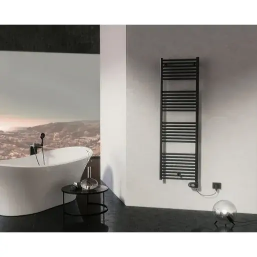 Cordivari Lisa black elektrický radiátor 50x140 cm čierny LISA5001400