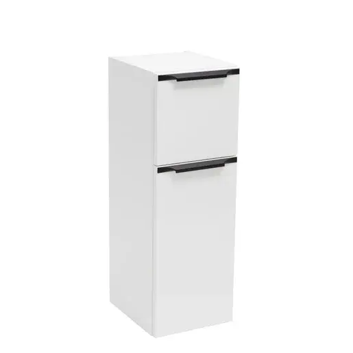 Kúpeľňová skrinka nízka Naturel Nobia 30x86x32 cm biela lesk NOBIAN30LBLN