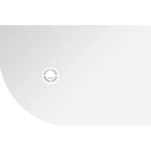 Polysan FLEXIA sprchová vanička štvrťkruhová 120x80 cm liaty mramor 91291