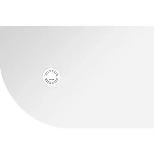 Polysan FLEXIA sprchová vanička štvrťkruhová 120x80 cm liaty mramor 91291